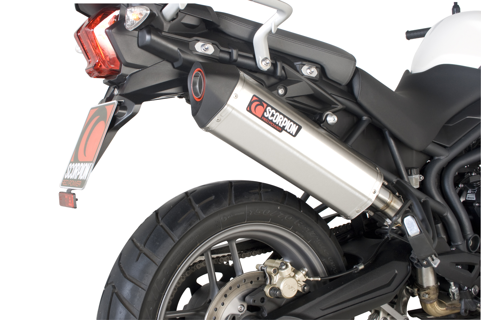 Scorpion Serket Parallel Auspuff für Triumph Tiger 800 2011-2016 Motorräder