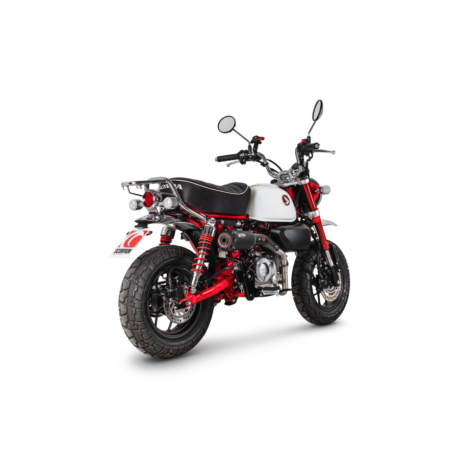 Scorpion Red Power Komplettanlage für Honda Monkey 125 2025 Motorräder