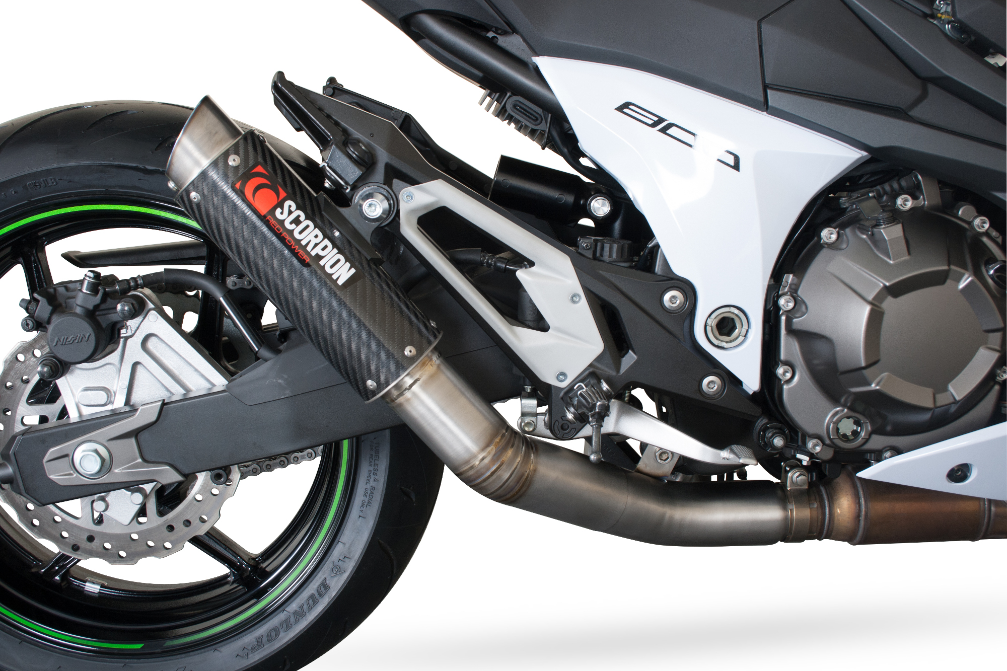 Scorpion RP-1 GP Auspuff für Kawasaki Z 800 2013-2016 Motorräder