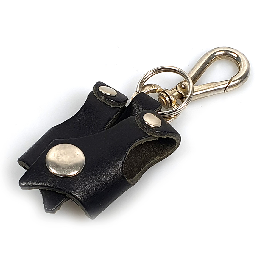 Schlüsselanhänger Keyholder Biker Vest aus echtem Leder