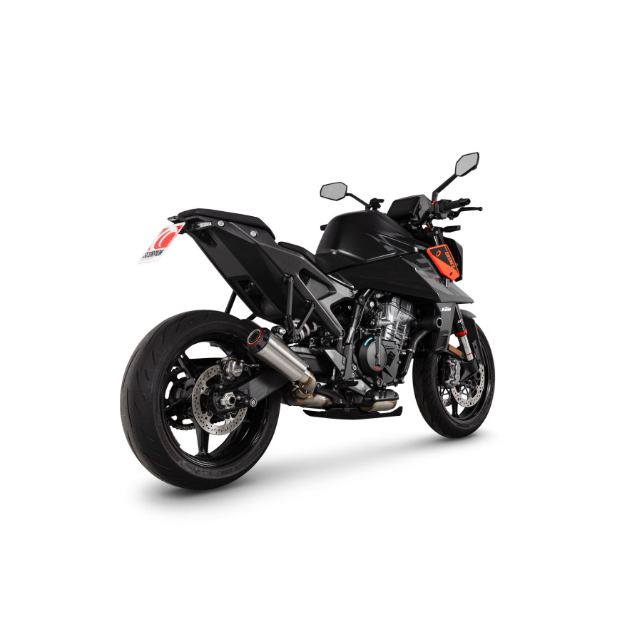 Scorpion Red Power Auspuff für KTM Duke 990 2024-2025 Motorräder