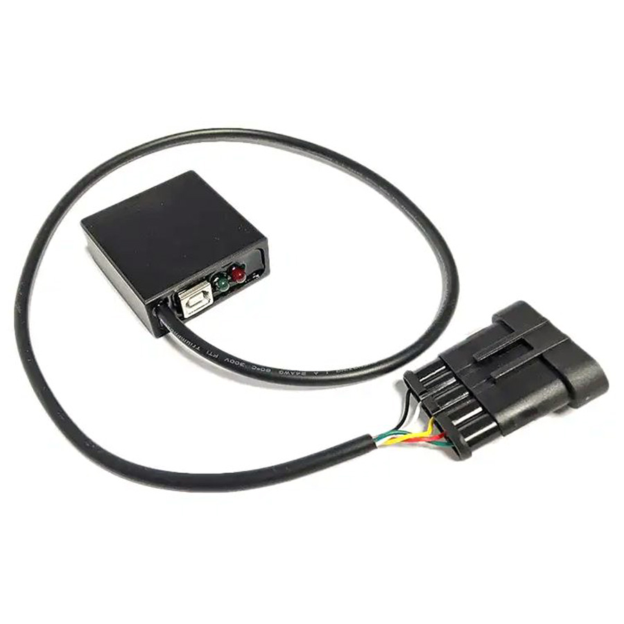 DAM Datarecordingmodul für GripOne S3, S4 und ISIDE Traktionskontrolle mit Stecker