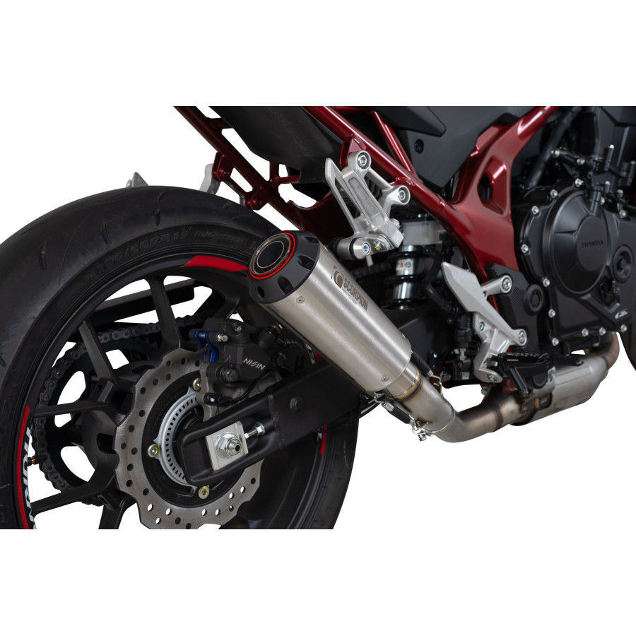Scorpion Red Power Auspuff für Honda CB 750 Hornet 2023 Motorräder