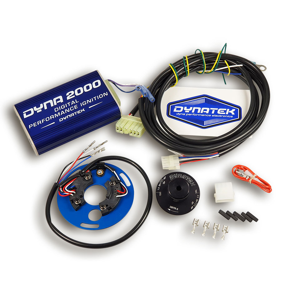 Dyna 2000 verstellbare Zündanlage mit Zündspulen für Honda CB 750 CB 900 CB 1100 F 1979 - 1983