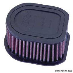 Luftfiltereinsatz der Luftfiltermodifikation Kawasaki Z 1000 03-
