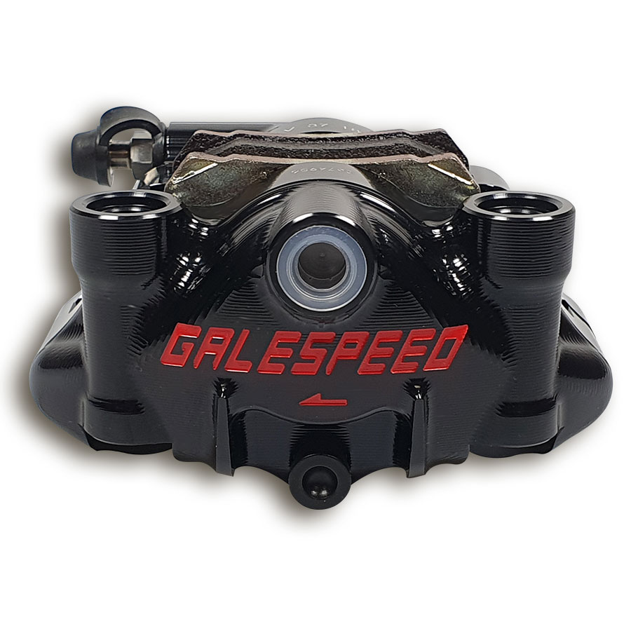 Gale Speed Elaborate hintere Radialbremszange 60 mm Aufnahmeabstand 30 mm Kolben mit Titans