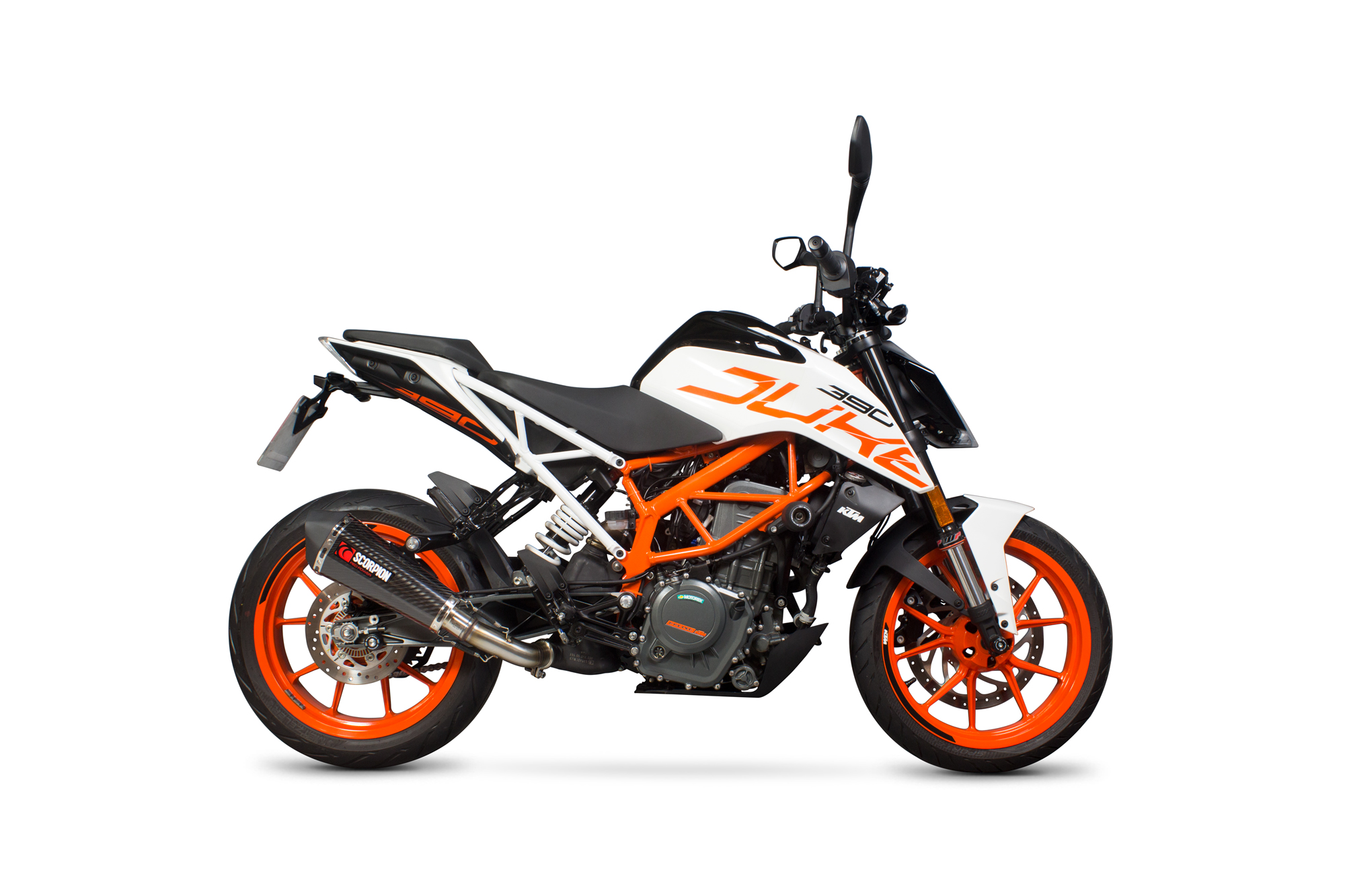 Scorpion Serket Taper Auspuff für KTM Duke 390 2017-2020 Motorräder