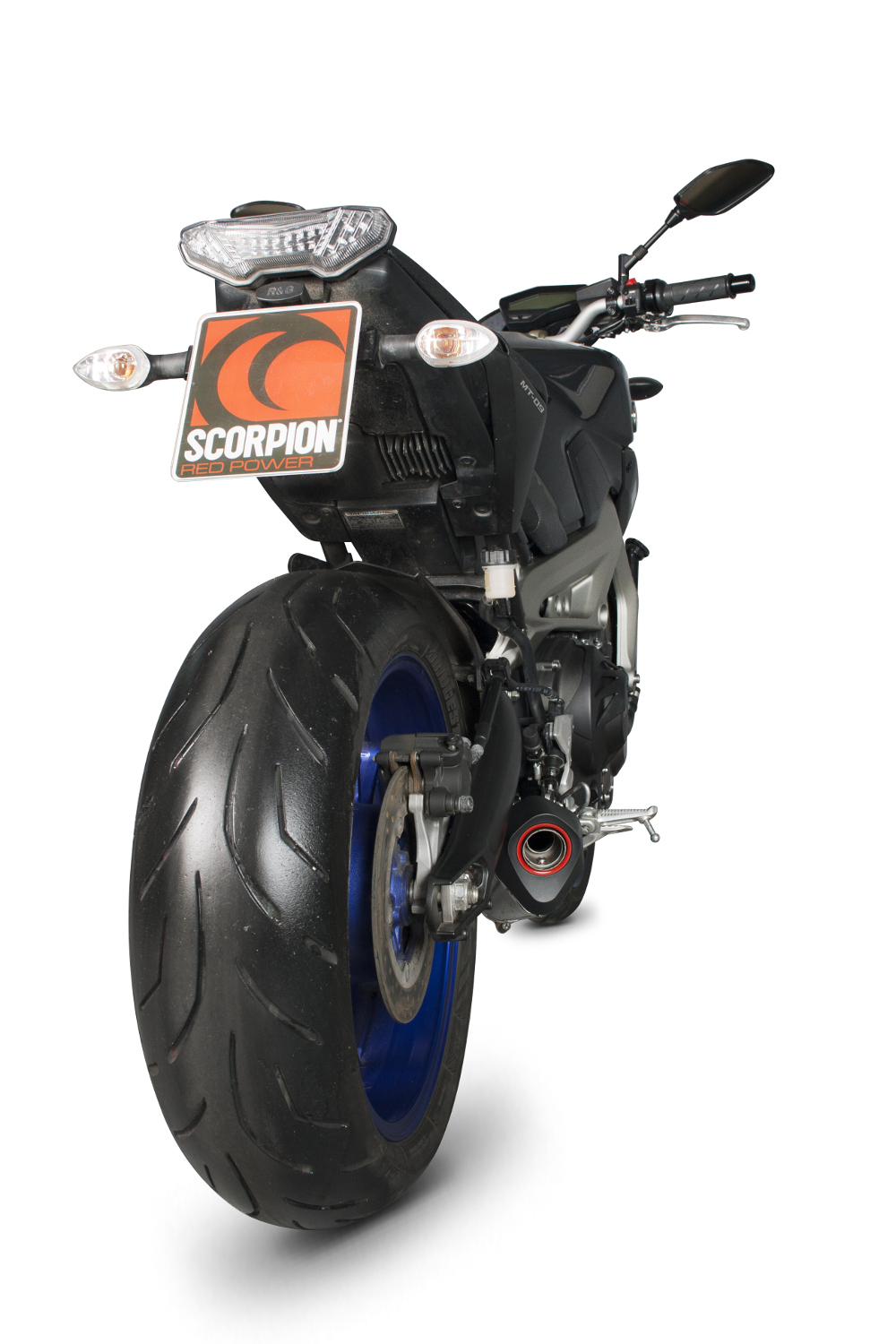 Scorpion Serket Taper Auspuff für Yamaha MT 09 2013-2020 / MT 09 SP 2018-2020 Motorräder