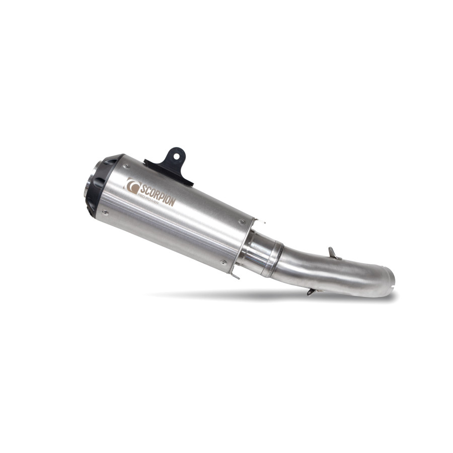 Scorpion Red Power Auspuff für KTM 125 Duke 2021-2023 Motorräder
