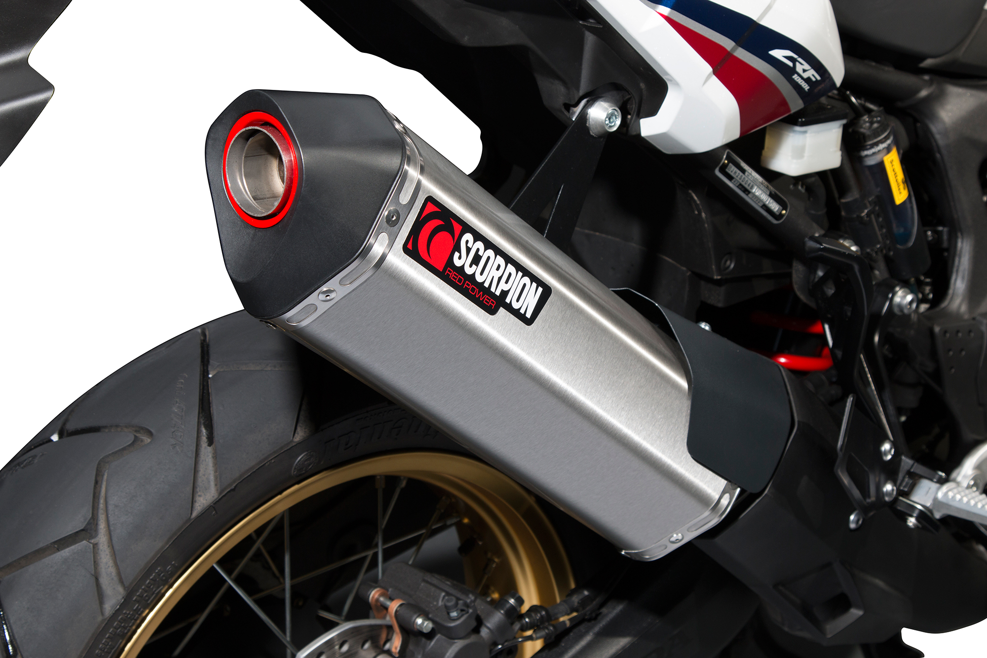Scorpion Serket Parallel Auspuff für Honda CRF 1000 L Africa Twin 2015-2019 Motorräder