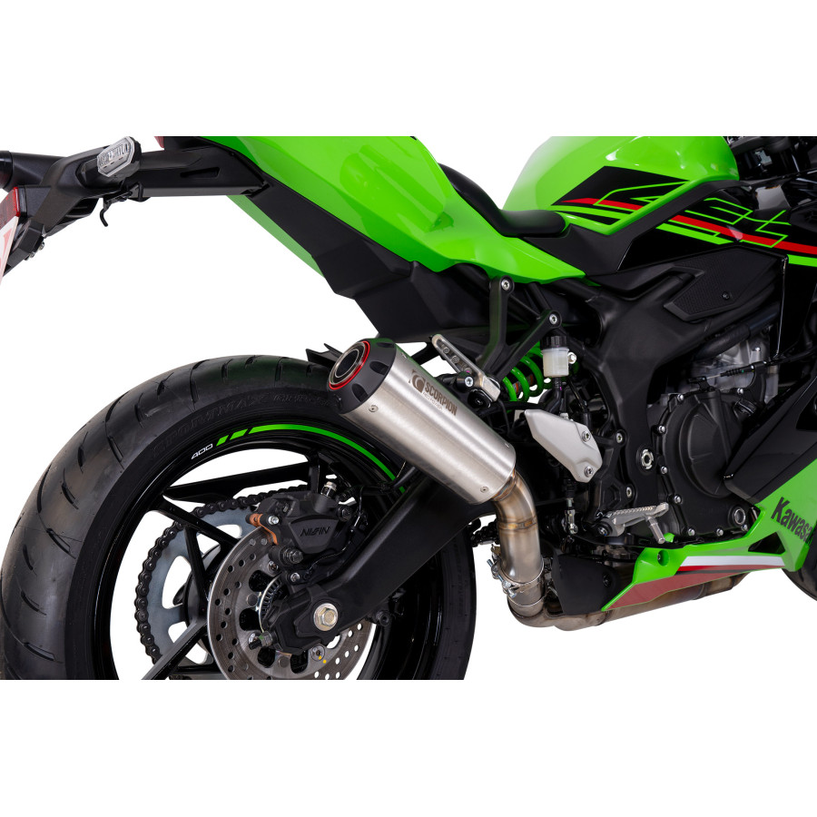 Scorpion Red Power Auspuff für Kawasaki Ninja ZX 4 RR 2023 Motorräder