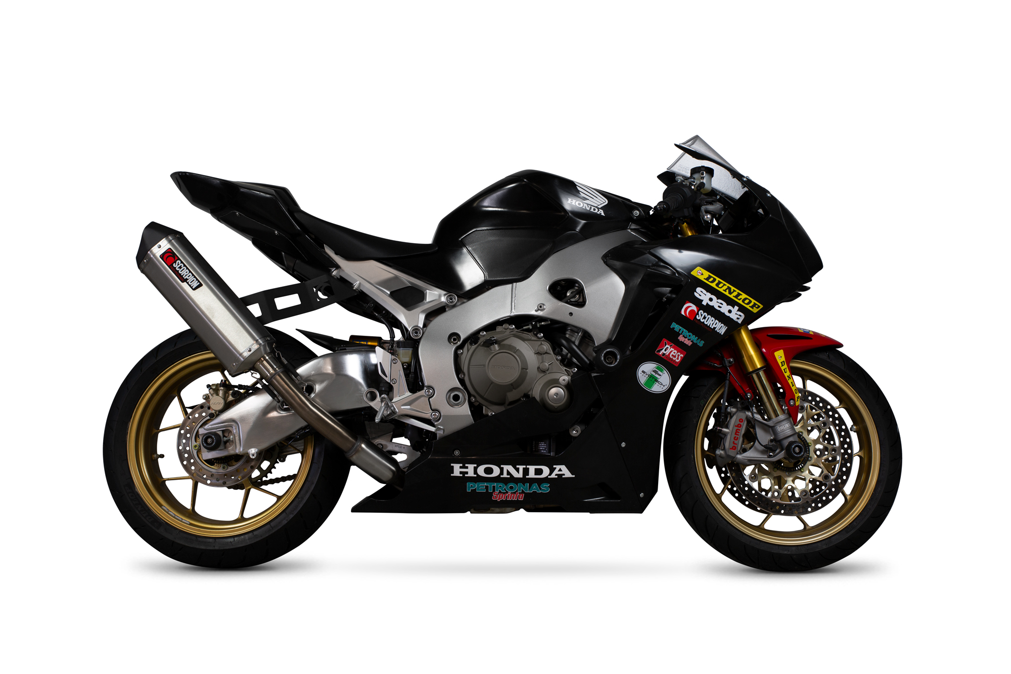Scorpion Serket Track Auspuff für Honda CBR 1000 RR Motorräder ab 2017