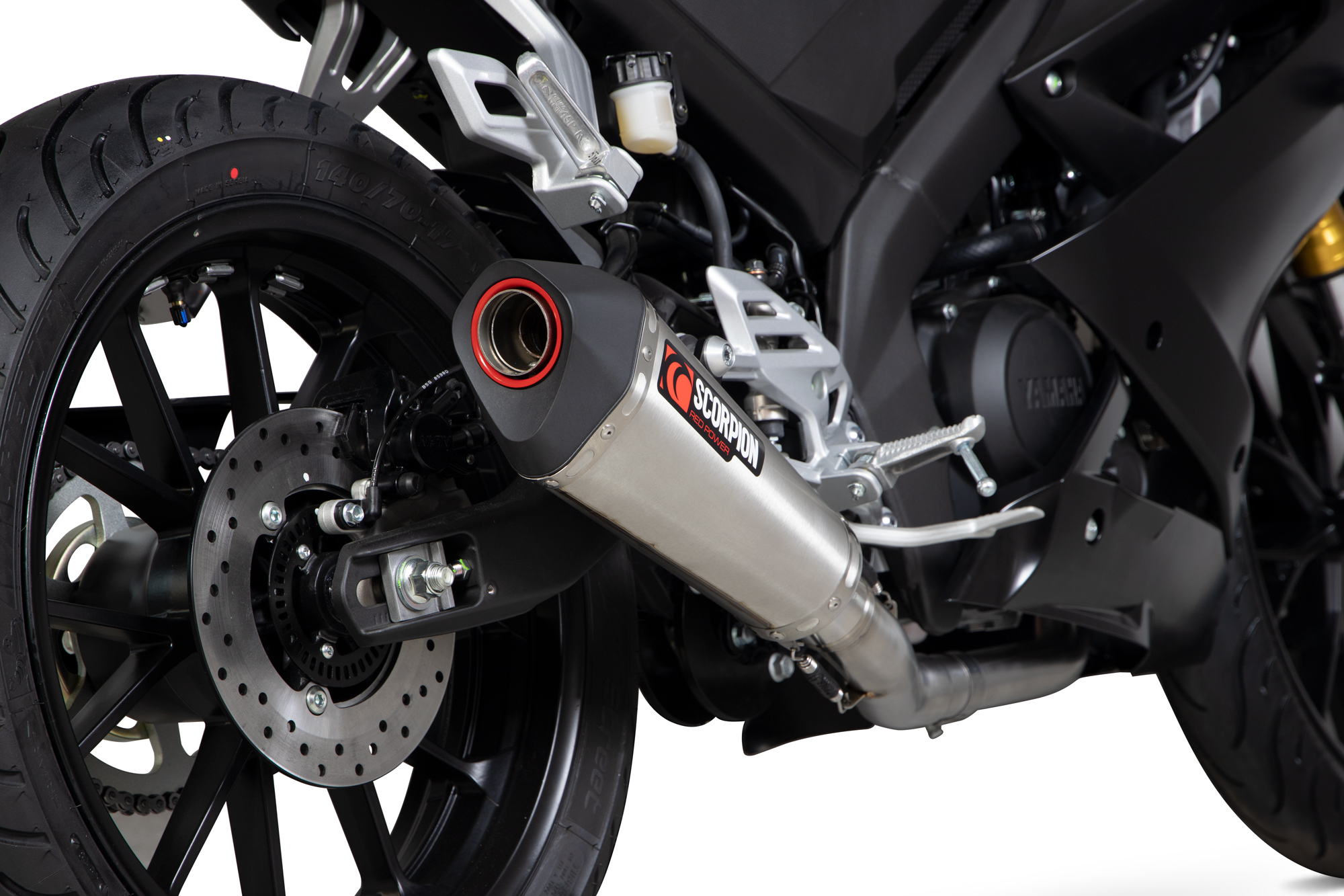 Scorpion Serket Taper Komplettanlage für Yamaha YZF R 125 / R 15 2019-2020 Motorräder