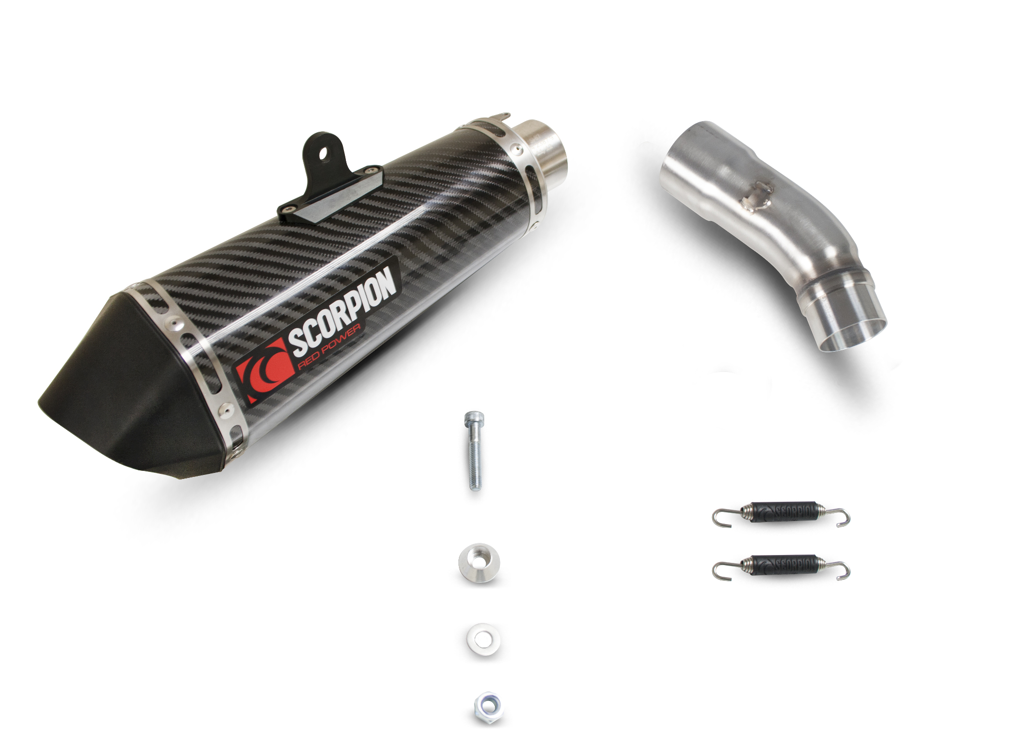 Scorpion Serket Taper Auspuff für Kawasaki Ninja ZX 6 R / ZX 636 2013-2016 Motorräder