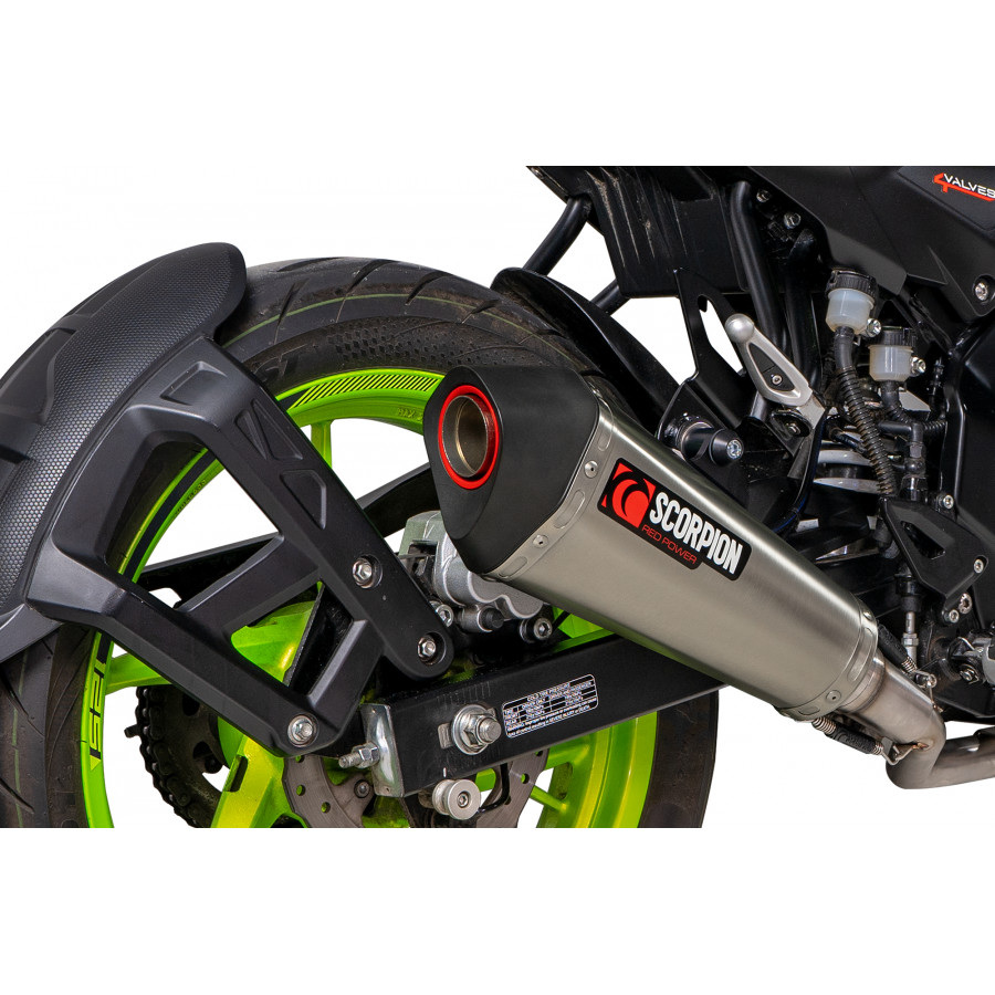 Scorpion Serket Taper Komplettanlage für Keeway RKF 125 2021 - 2022 Motorräder