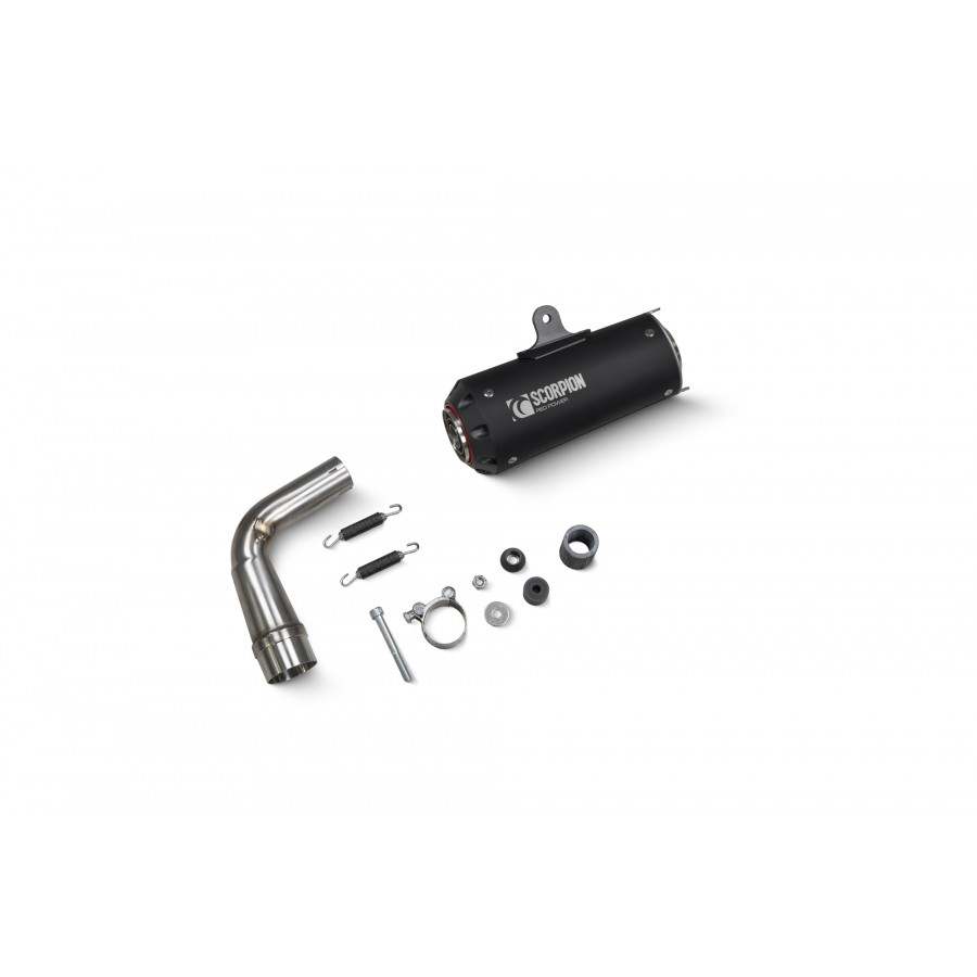 Scorpion Red Power Auspuffanlage für Honda MSX 125 2021-2022 Motorräder
