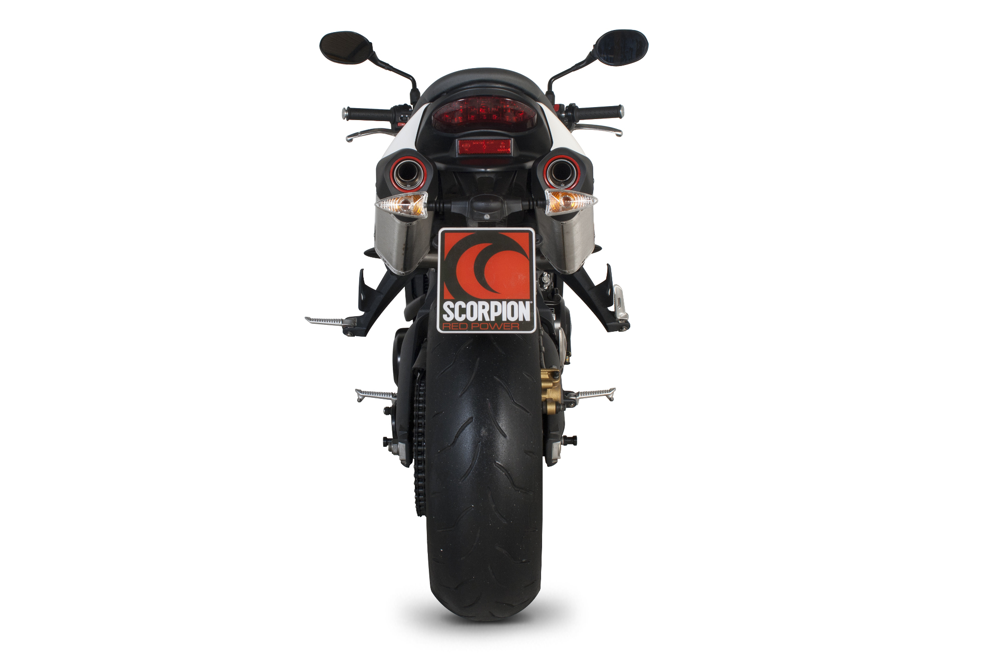 Scorpion Serket Parallel Auspuff für Triumph Street Triple 675 2007-2012 Motorräder