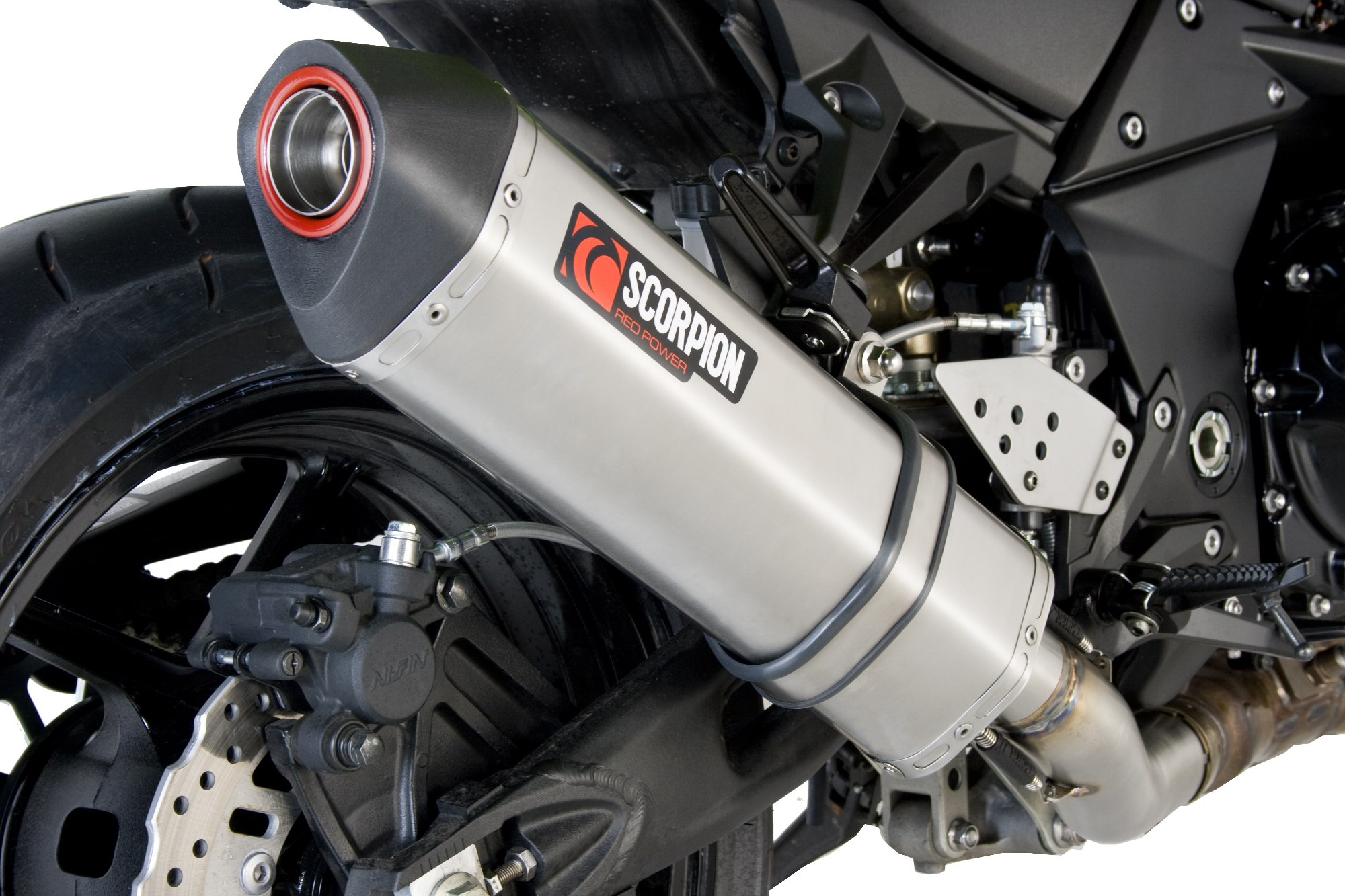 Scorpion Serket Parallel Auspuff für Kawasaki Z 750 2007-2012 Motorräder