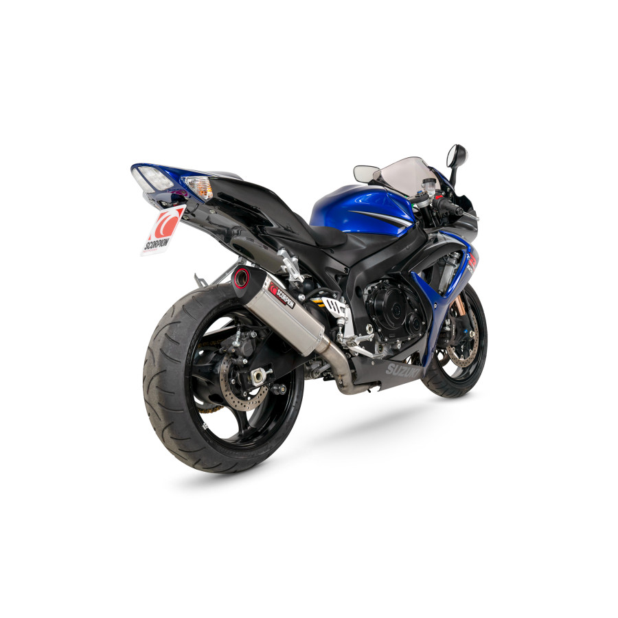 Scorpion Serket Parallel Auspuff für Suzuki GSX R 600 / 750 2006-2007 Motorräder