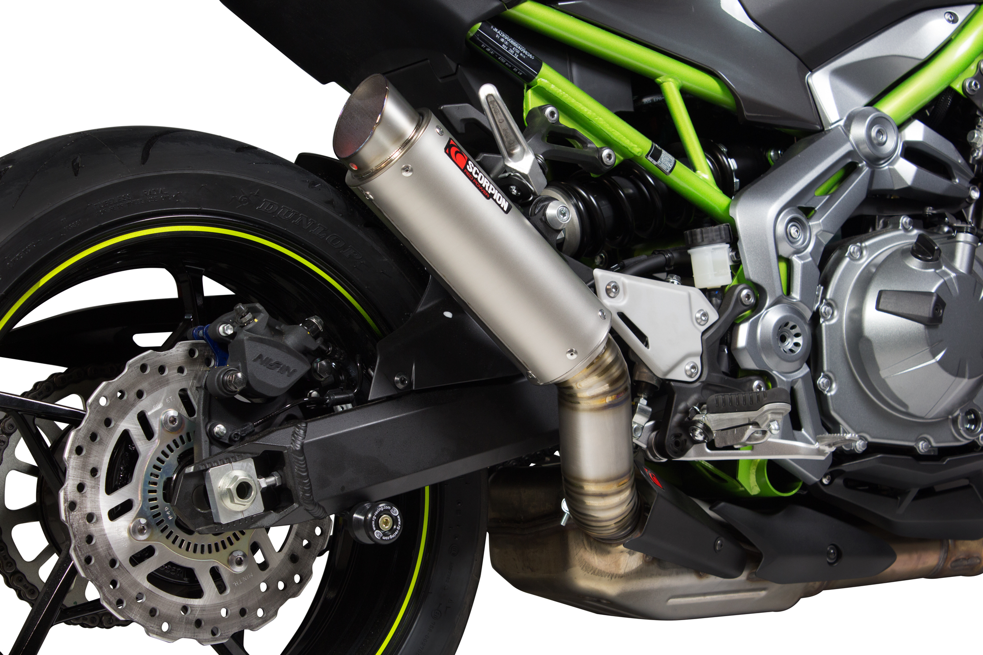 Scorpion RP-1 GP Auspuff für Kawasaki Z 900 2017-2019 Motorräder mit EG-Kennzeichnung