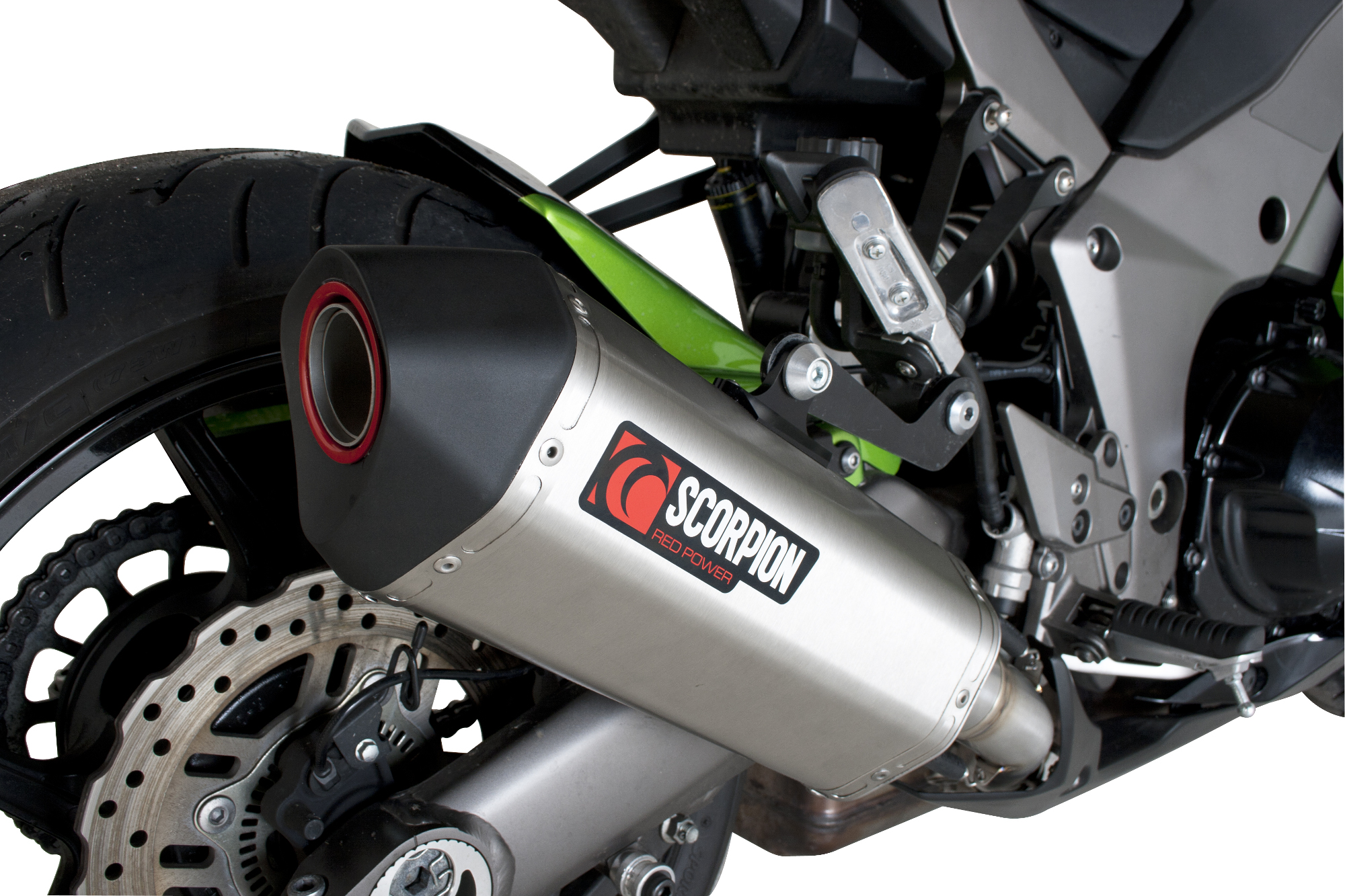 Scorpion Serket Parallel Auspuff für Kawasaki Z 1000 2010-2013 Motorräder