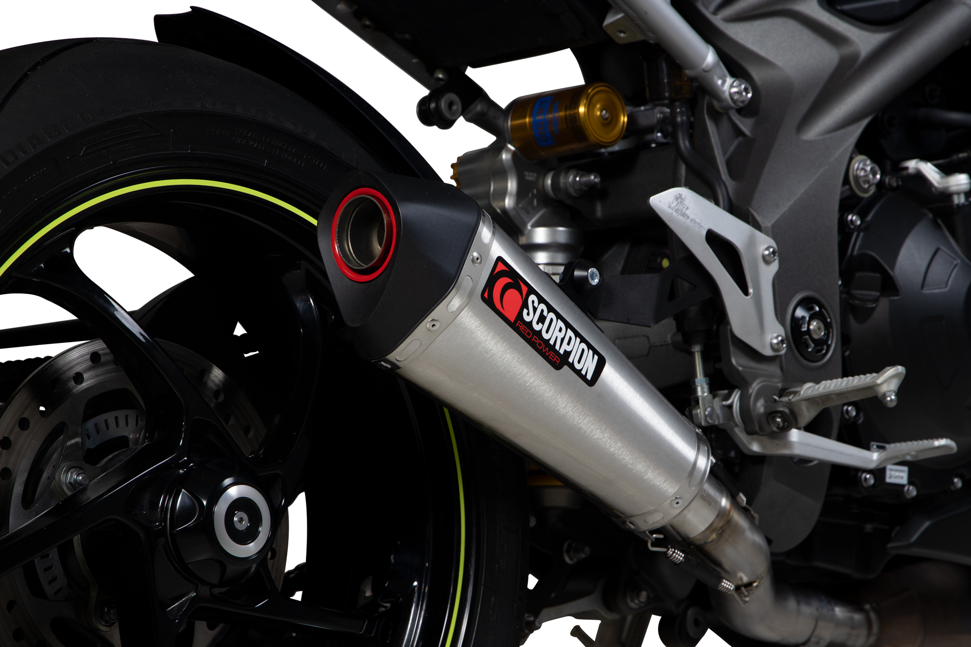 Scorpion Serket Taper Endtopf für dein Triumph Speed Triple 1050 R / S / RS 2018-2020 Motorrad!