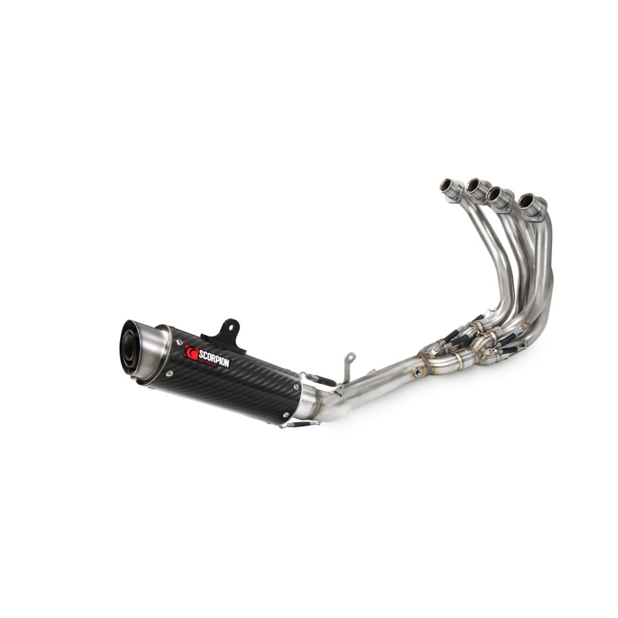 Scorpion RP1-GP Komplettanlage für Kawasaki ZX 4 RR 2023-2024 Motorräder
