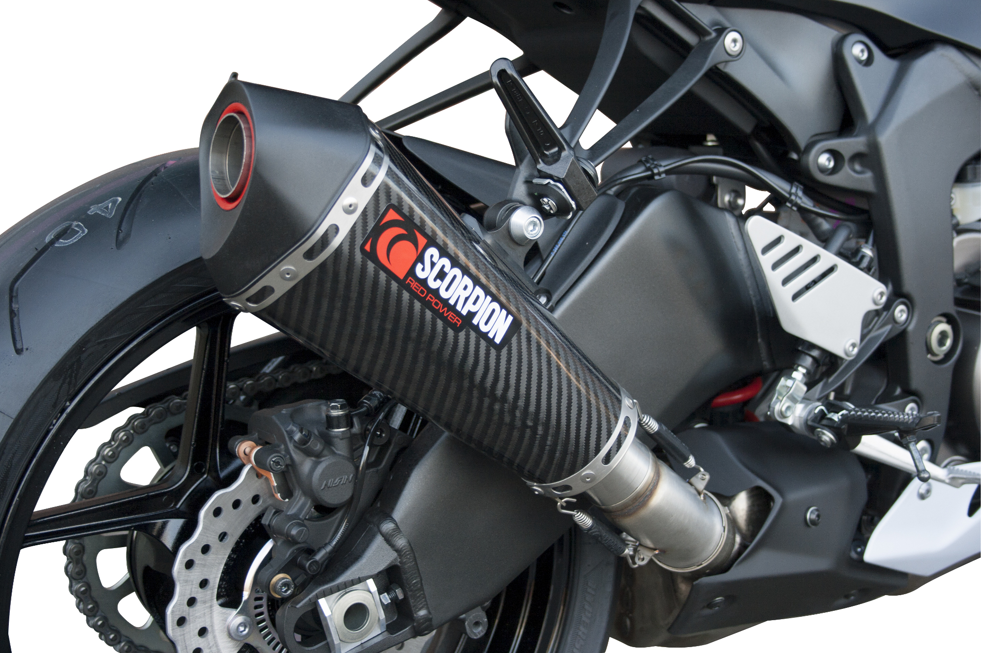 Scorpion Serket Taper Auspuff für Kawasaki Ninja ZX 6 R / ZX 636 2013-2016 Motorräder