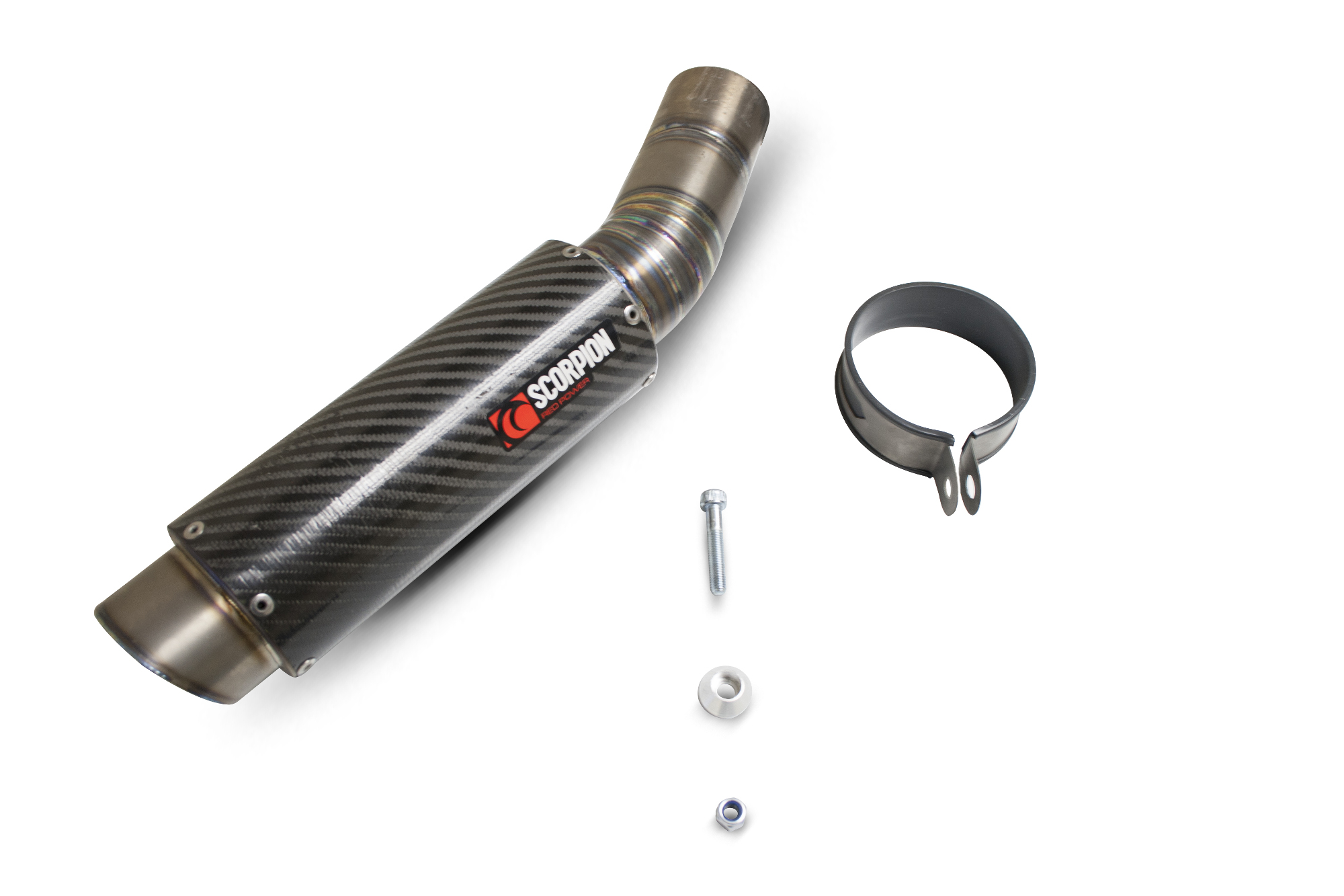 Scorpion RP-1 GP Auspuff für Kawasaki ZX 6 R / ZX 636 2013-2016 Motorräder