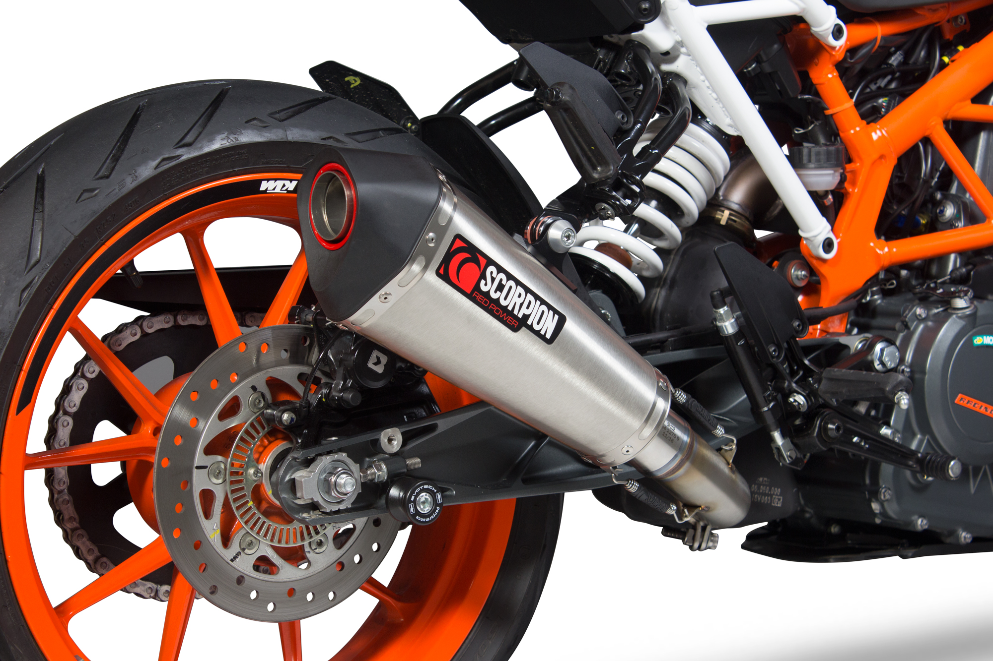 Scorpion Serket Taper Auspuff für KTM Duke 390 2017-2020 Motorräder