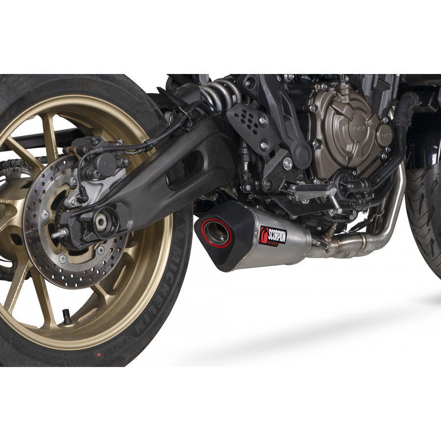 Scorpion Serket Taper Komplettanlage für Yamaha XSR 700 2021-2023 Motorräder