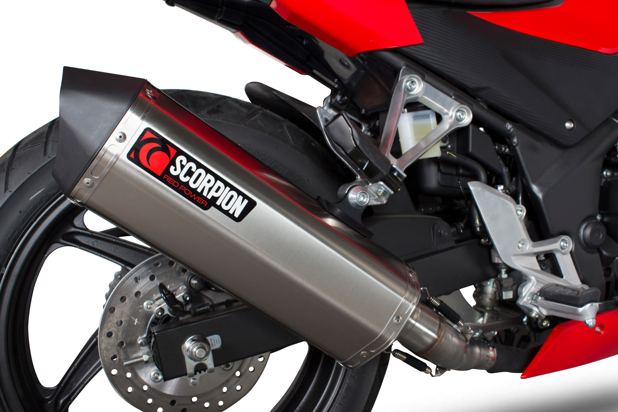 Scorpion Serket Parallel Auspuff für Honda CBR 300 R