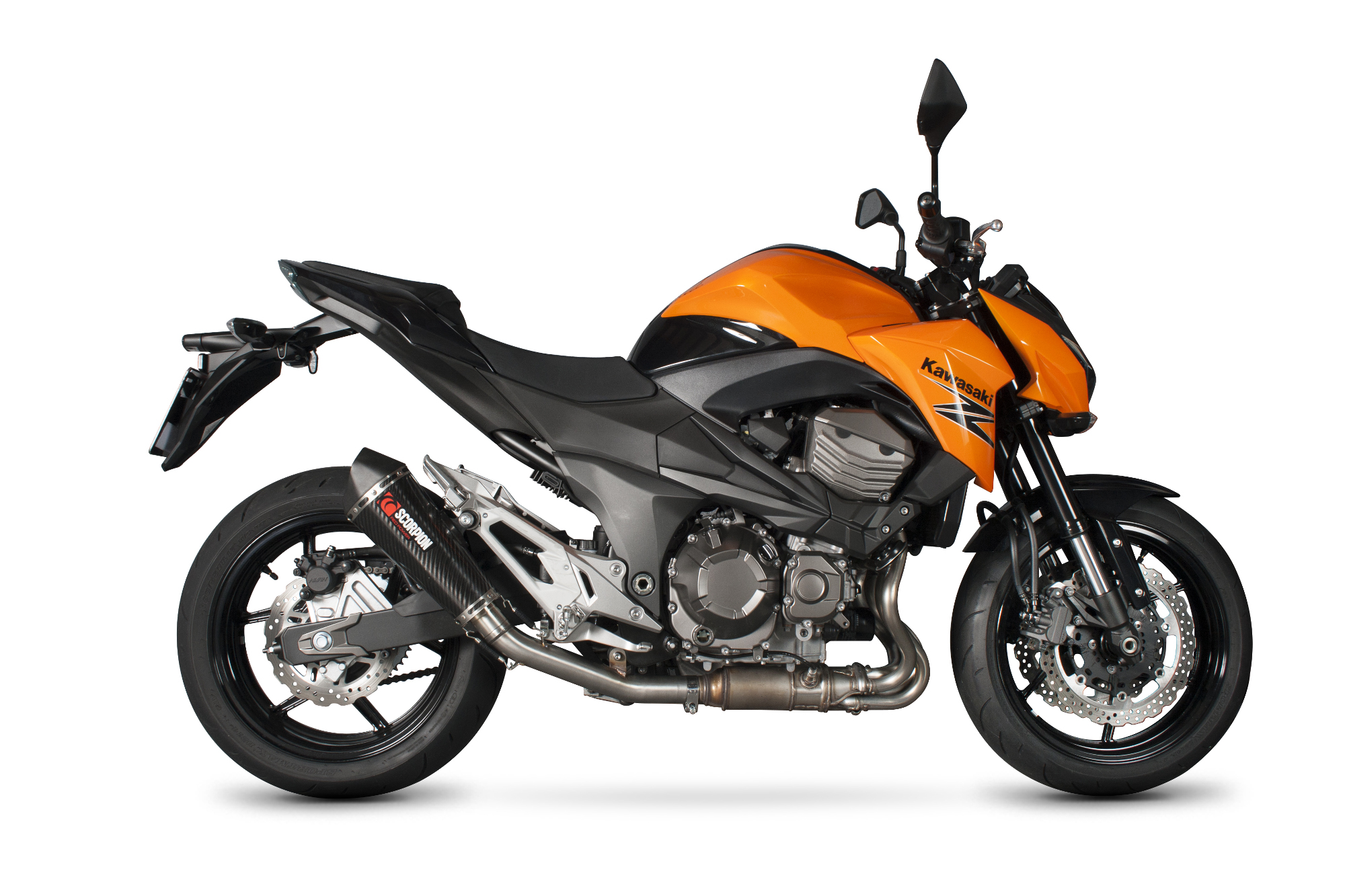 Scorpion Serket Taper Auspuff für Kawasaki Z 800 E 2013-2016 Motorräder