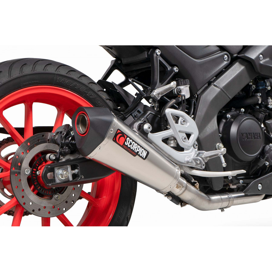 Scorpion Serket Taper Komplettanlage für Yamaha MT 125 2021 Motorräder