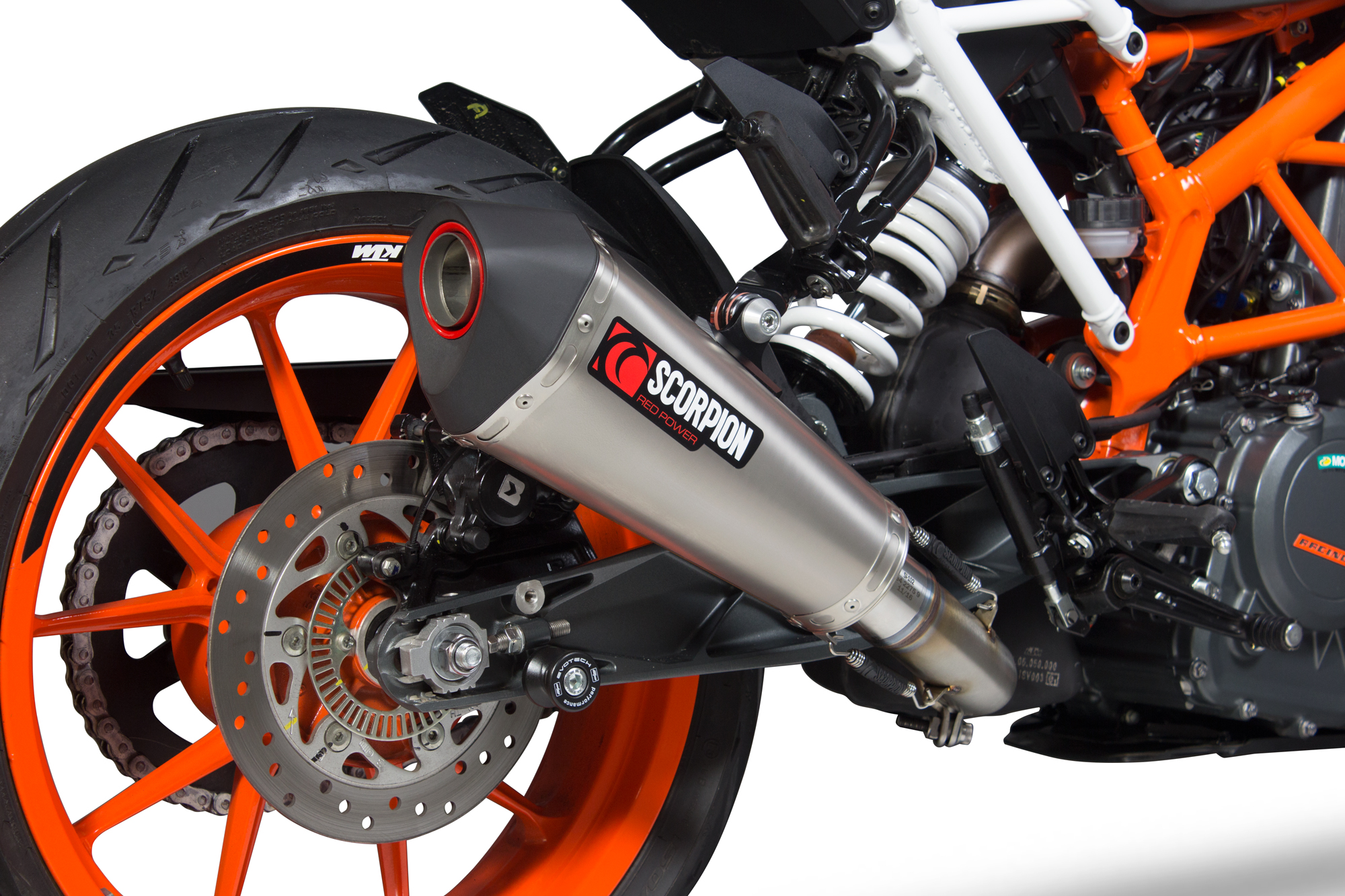 Scorpion Serket Taper Auspuff für KTM Duke 390 2017-2020 Motorräder