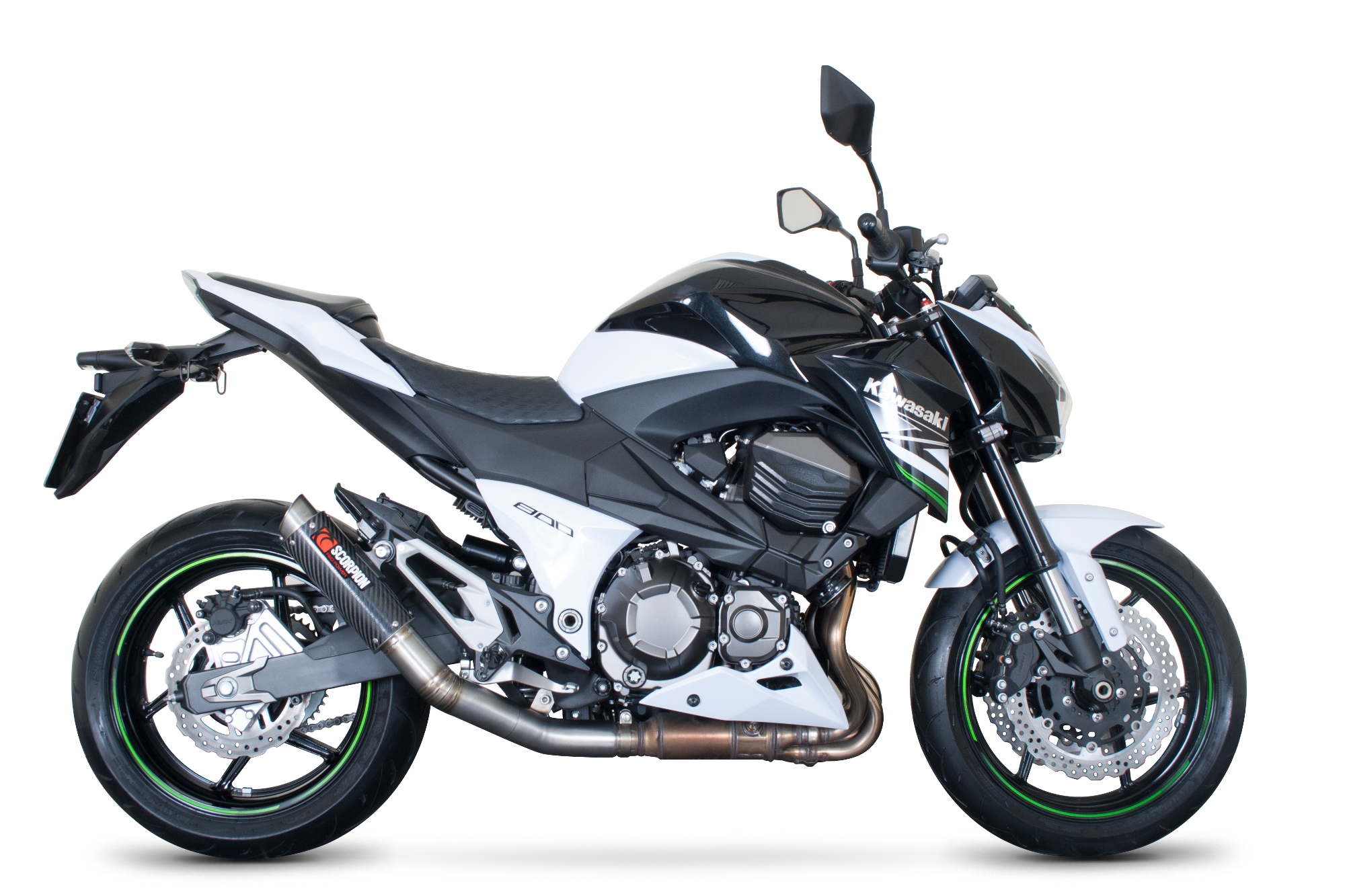 Scorpion RP-1 GP Auspuff für Kawasaki Z 800 2013-2016 Motorräder