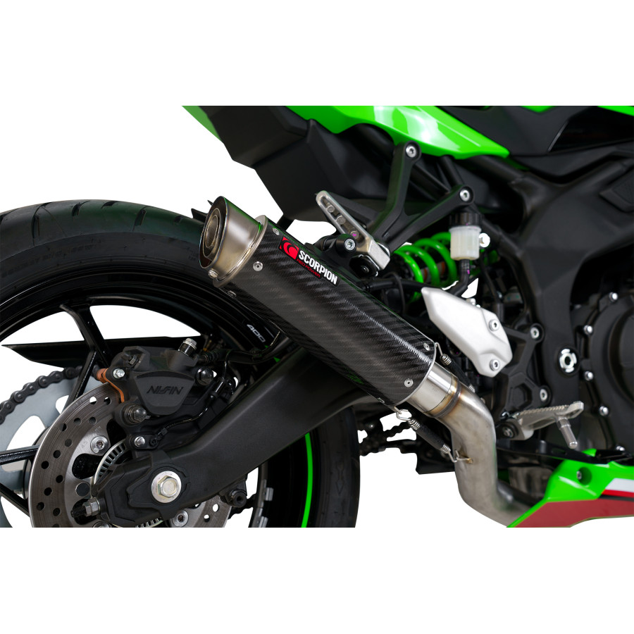 Scorpion RP1-GP Komplettanlage für Kawasaki ZX 4 RR 2023-2024 Motorräder