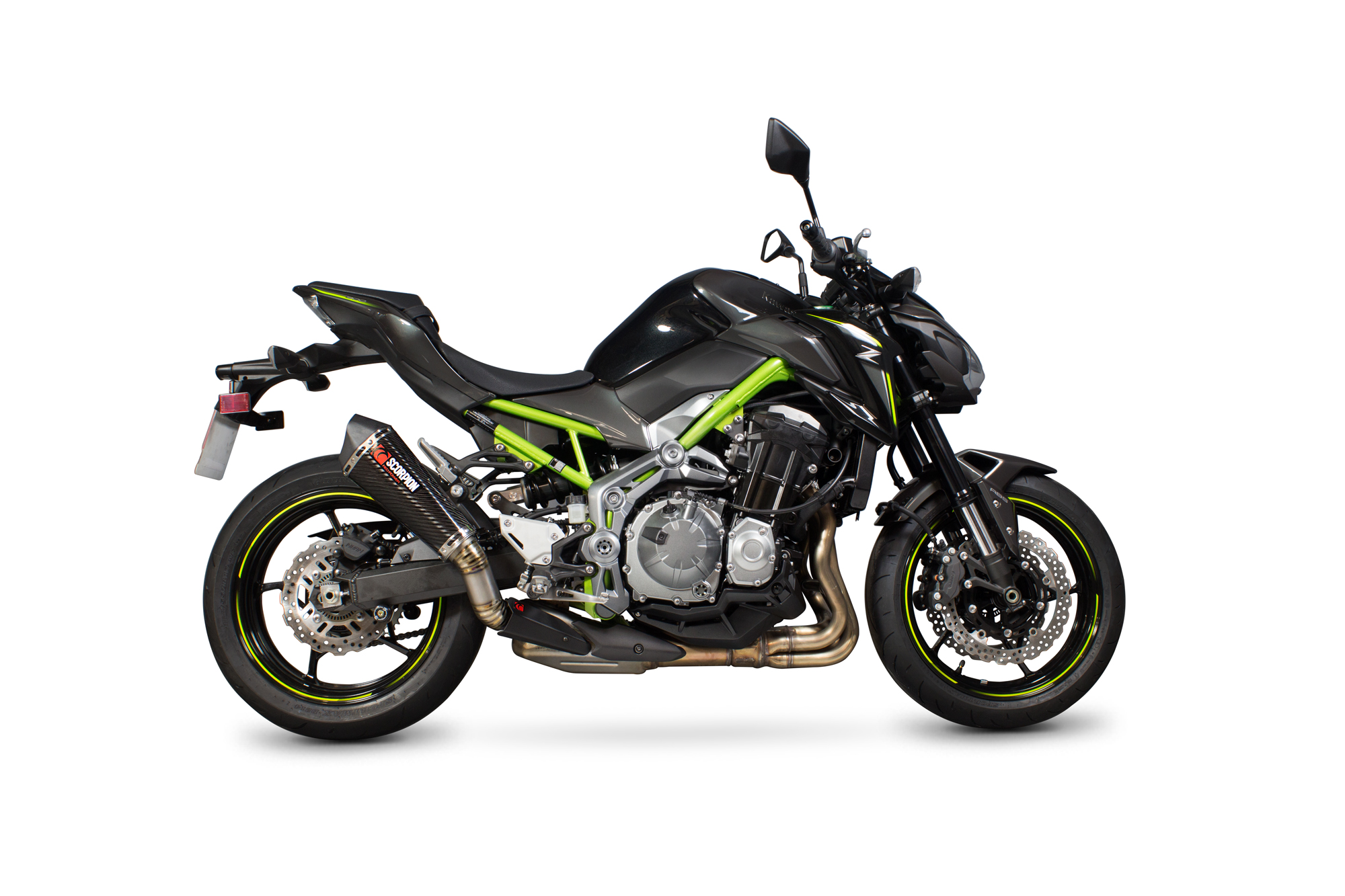 Scorpion Serket Taper Auspuff für Kawasaki Z 900 2017-2019 Motorräder