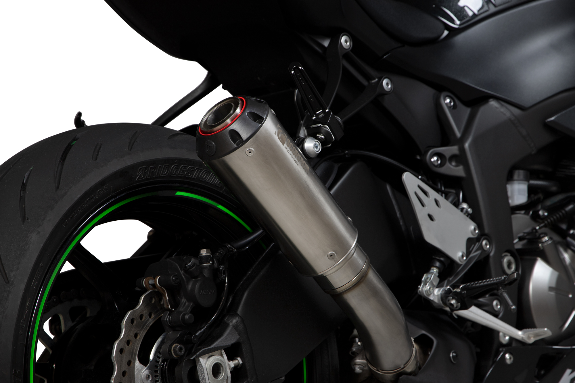 Scorpion Red Power Auspuff für Kawasaki Ninja ZX 6 R / 636 2019-2020 Motorräder