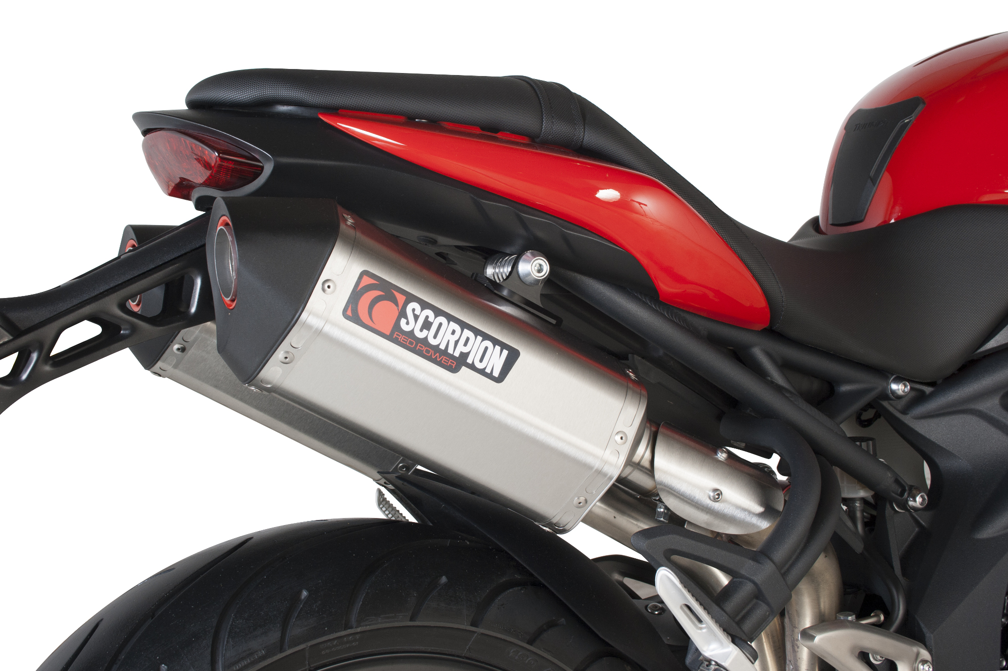 Scorpion Serket Parallel Auspuff für Triumph Speed Triple 1050 2011-2015 Motorräder