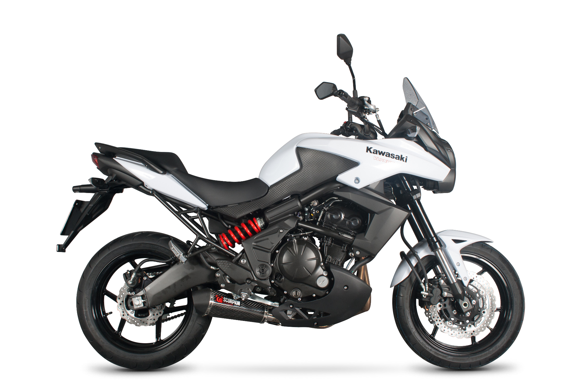 Scorpion Serket Taper Auspuff für Kawasaki Versys 650 2007-2014 Motorräder