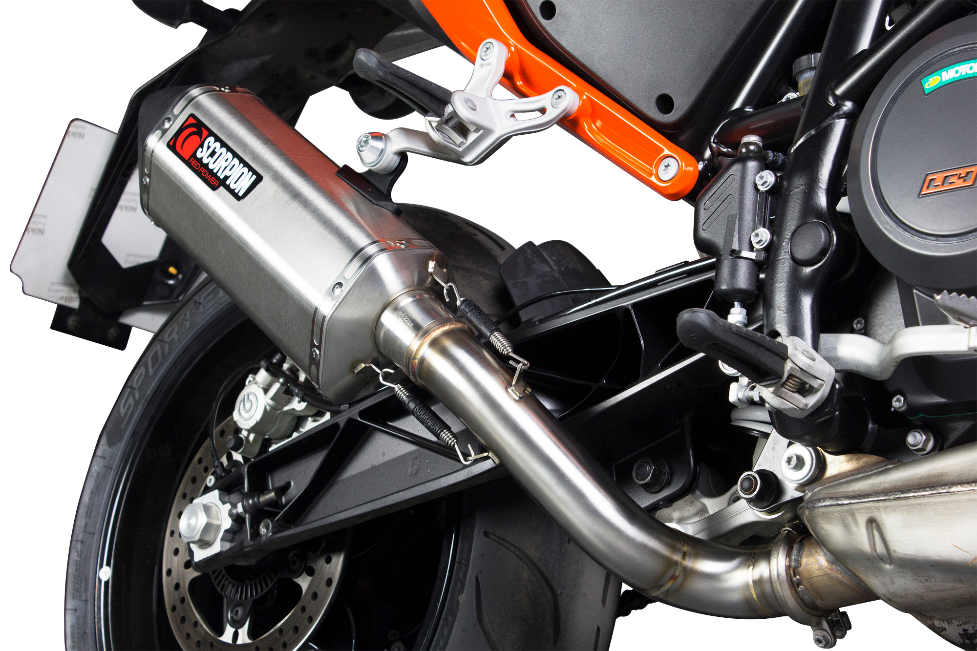 Scorpion Serket Parallel Auspuff für KTM Duke 690 2012-2016 Motorräder