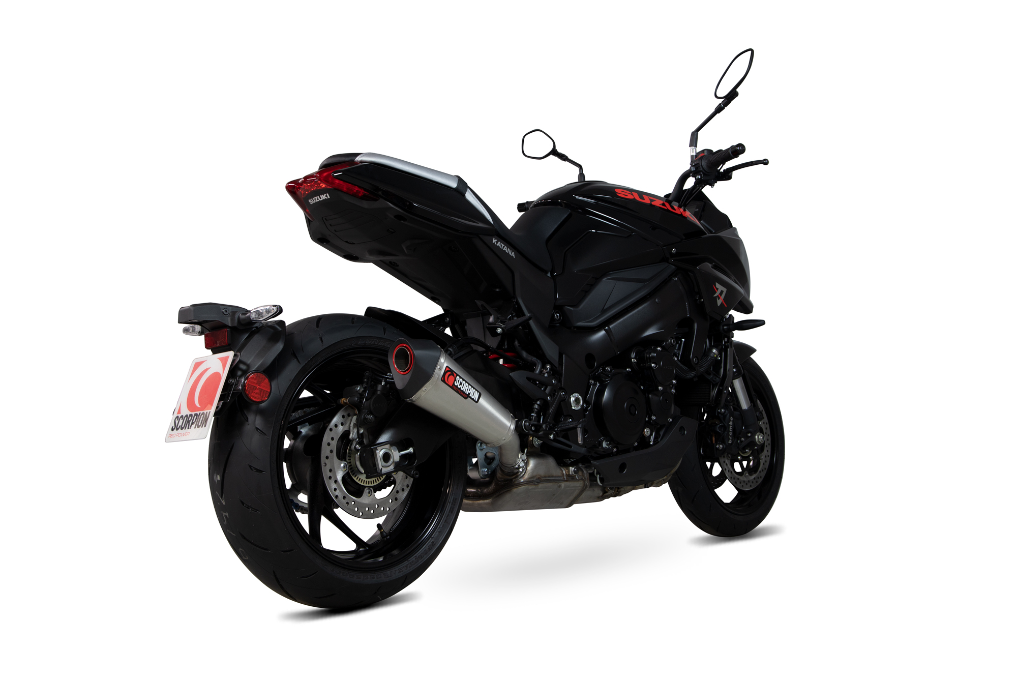 Scorpion Serket Taper Auspuff für Suzuki GSX S 1000 Katana 2019-2020  Motorräder