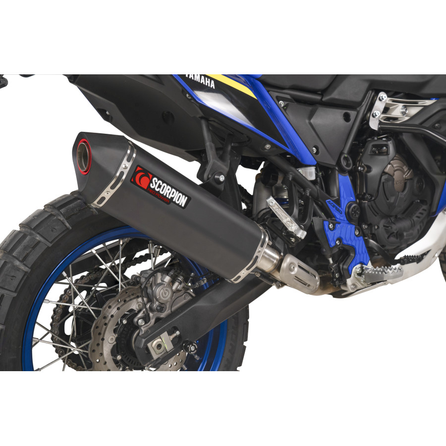 Scorpion Serket Parallel Auspuff für Yamaha Tenere 700 World Raid 2022-2023 Motorräder