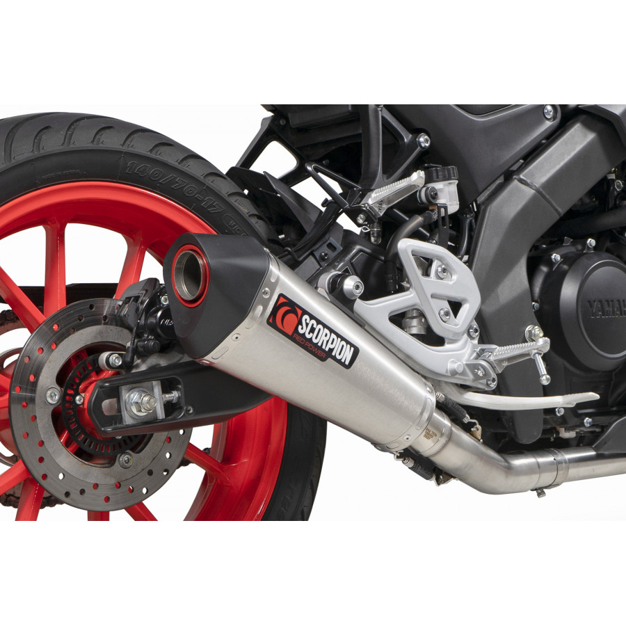 Scorpion Serket Taper Komplettanlage für Yamaha MT 125 2019-2020 Motorräder