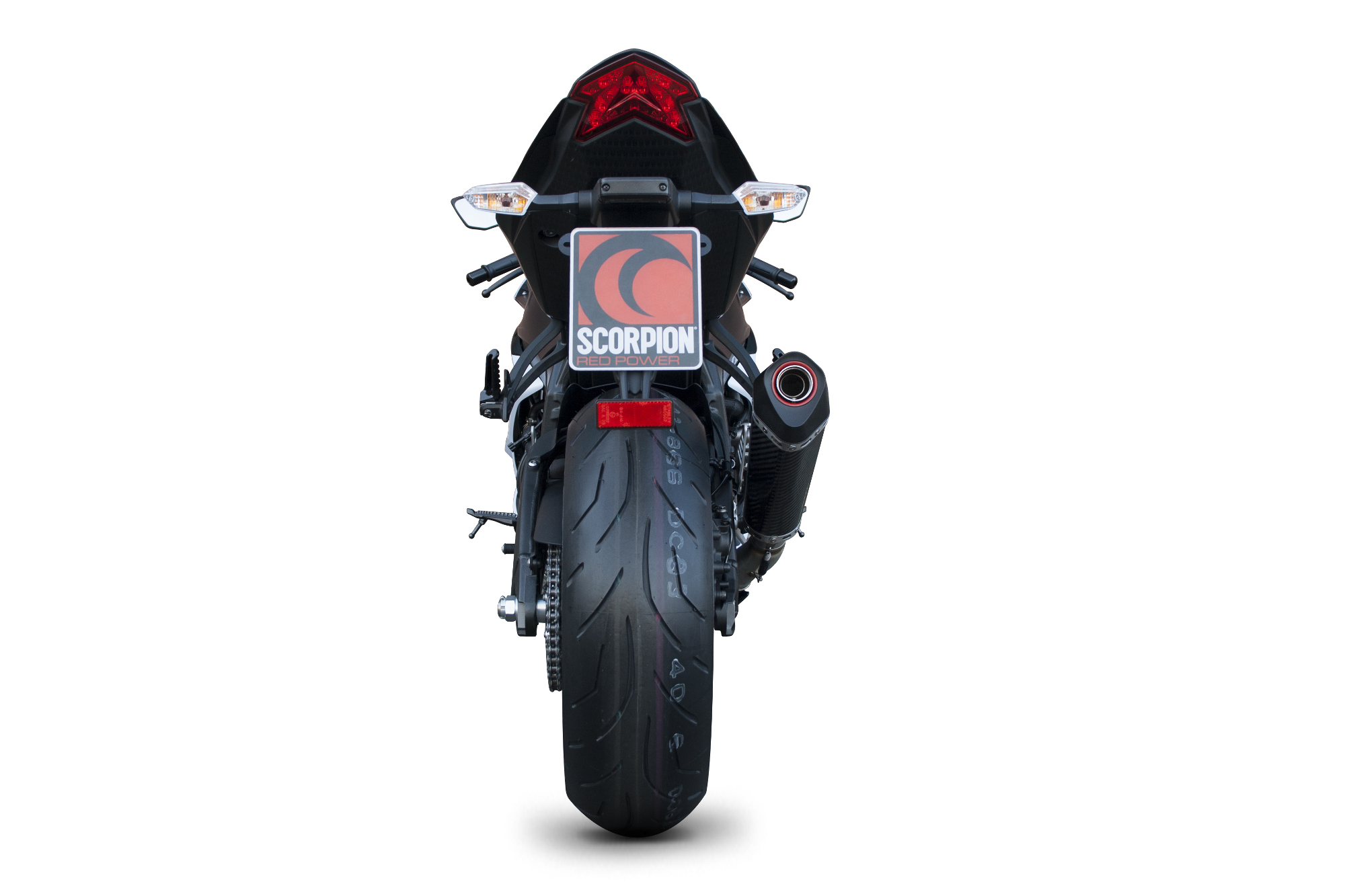 Scorpion Serket Taper Auspuff für Kawasaki Ninja ZX 6 R / ZX 636 2013-2016 Motorräder