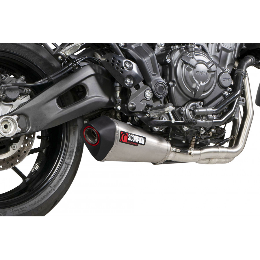 Scorpion Serket Taper Komplettanlage für Yamaha MT 07 2022 Motorräder