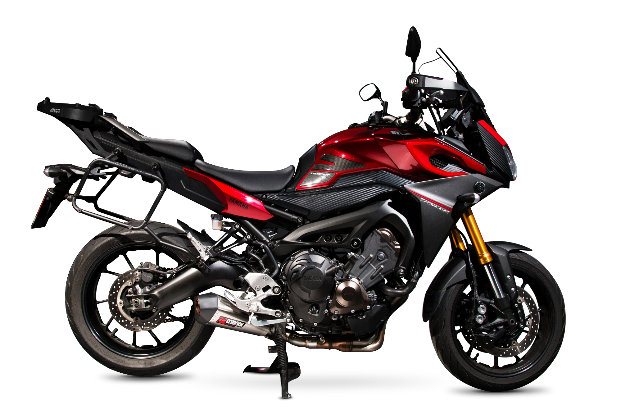 Scorpion Serket Taper Auspuff für Yamaha Tracer 900 / GT 2015-2020 Motorräder