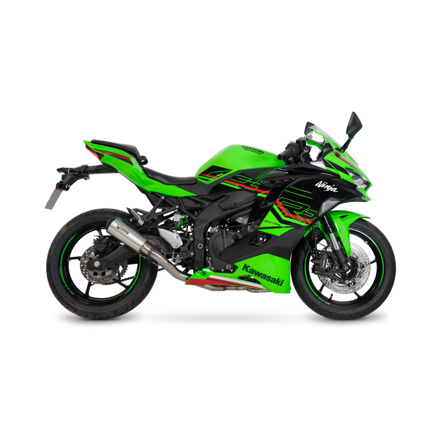 Scorpion Red Power Komplettanlage für Kawasaki ZX 4 RR 2023-2024 Motorräder