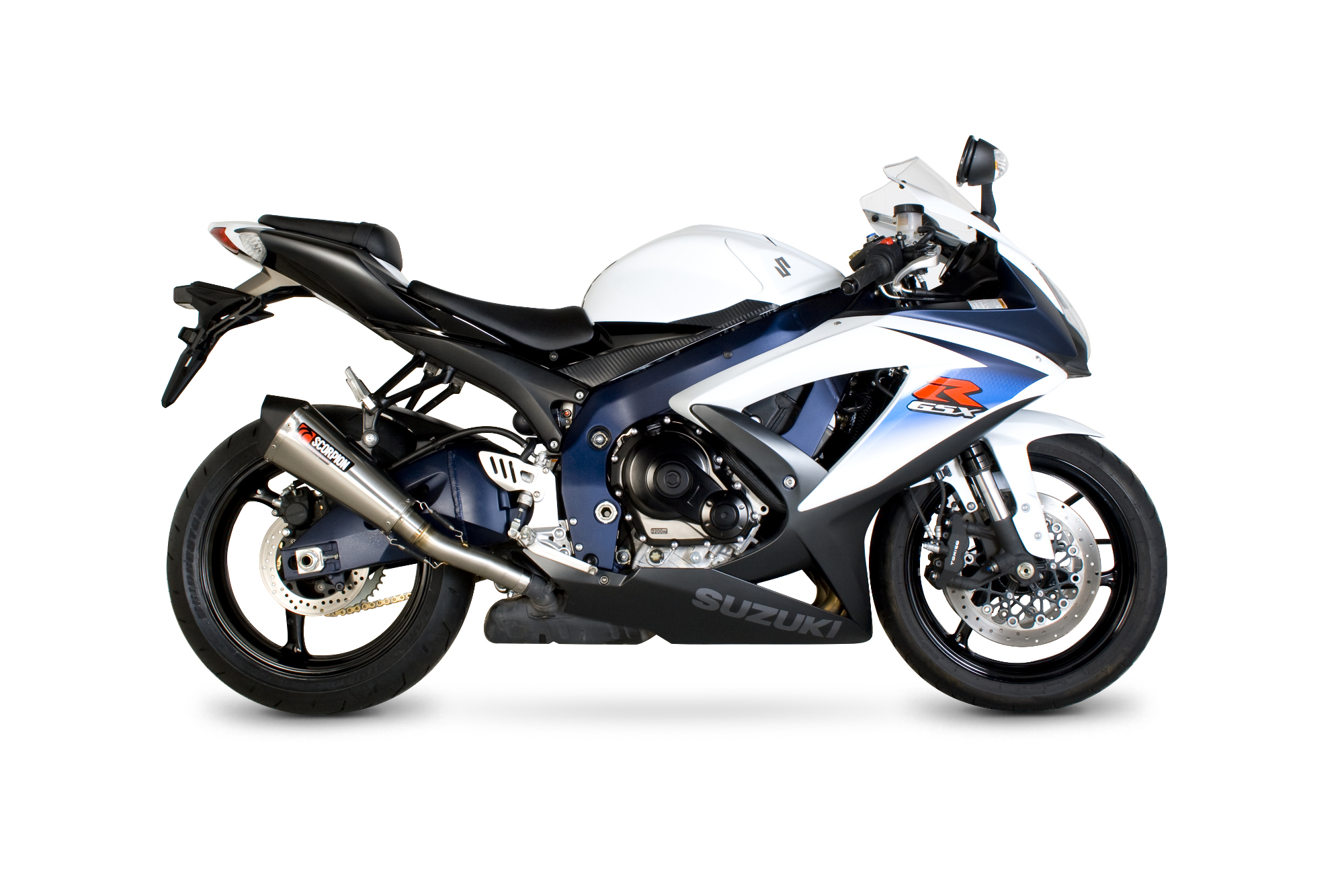 Scorpion Serket Taper Auspuff für Suzuki GSX R 600 / 750 2008-2010 Motorräder
